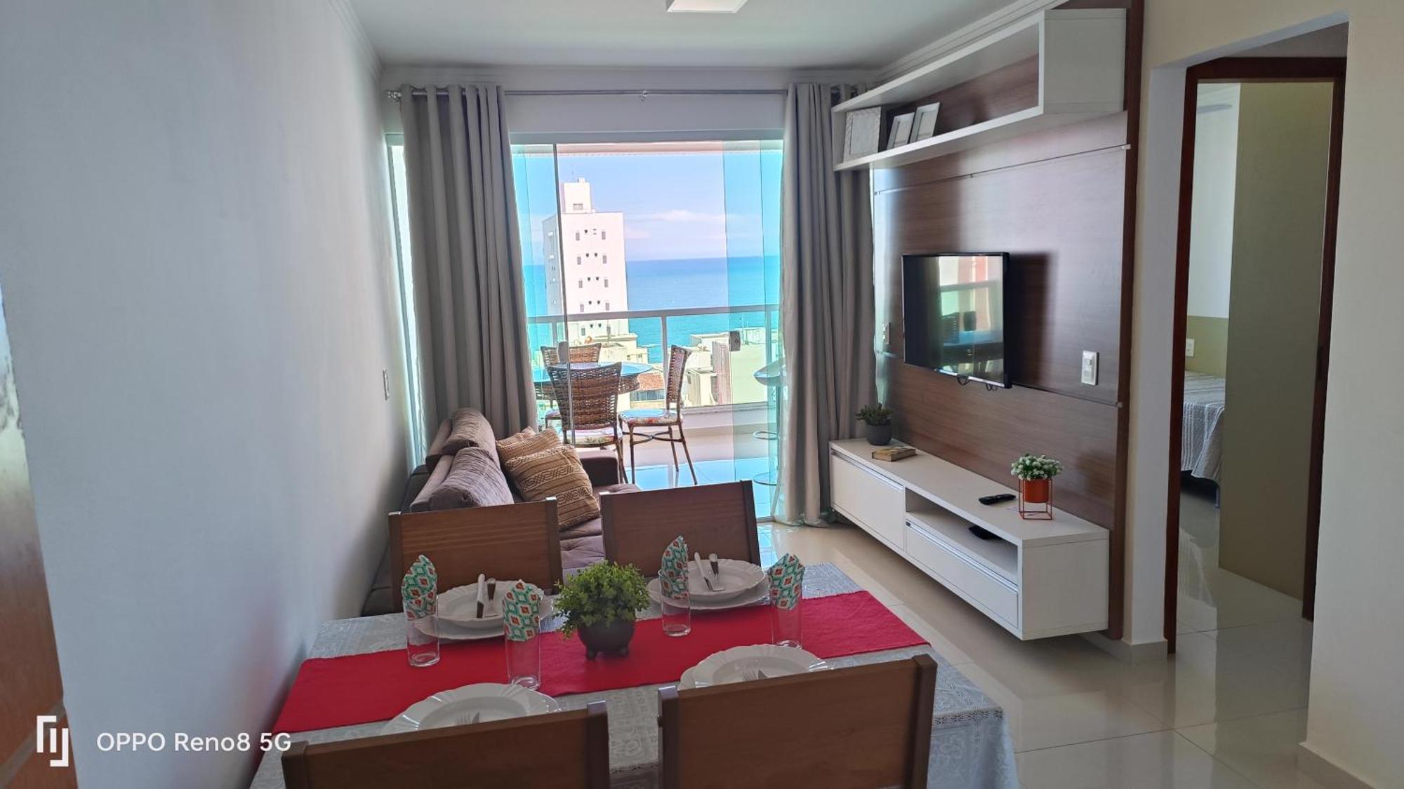 Magnifico Apto Com Vista O Mar, 2 Quartos, Maximo 6 Pessoas!!! * Guarapari