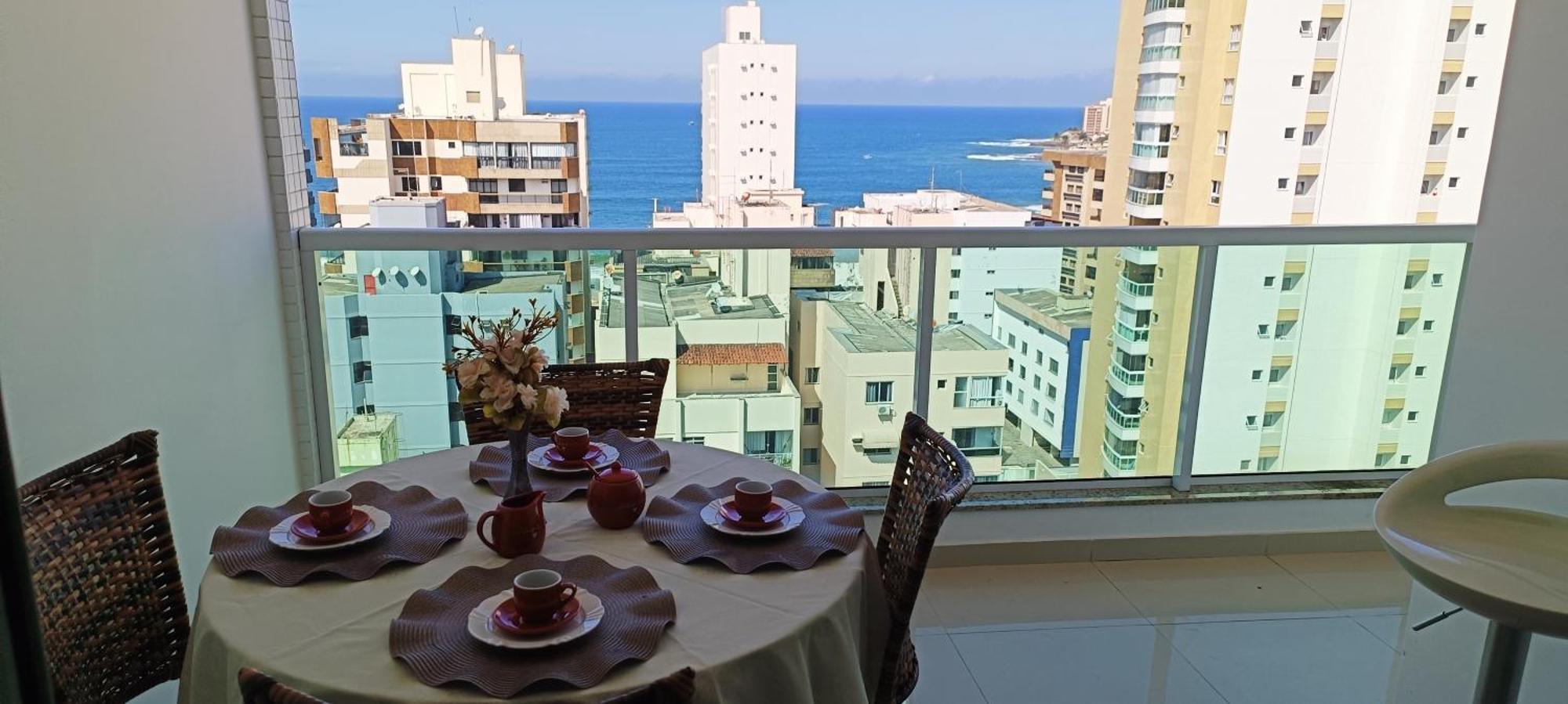 Magnifico Apto Com Vista O Mar, 2 Quartos, Maximo 6 Pessoas!!! * Guarapari